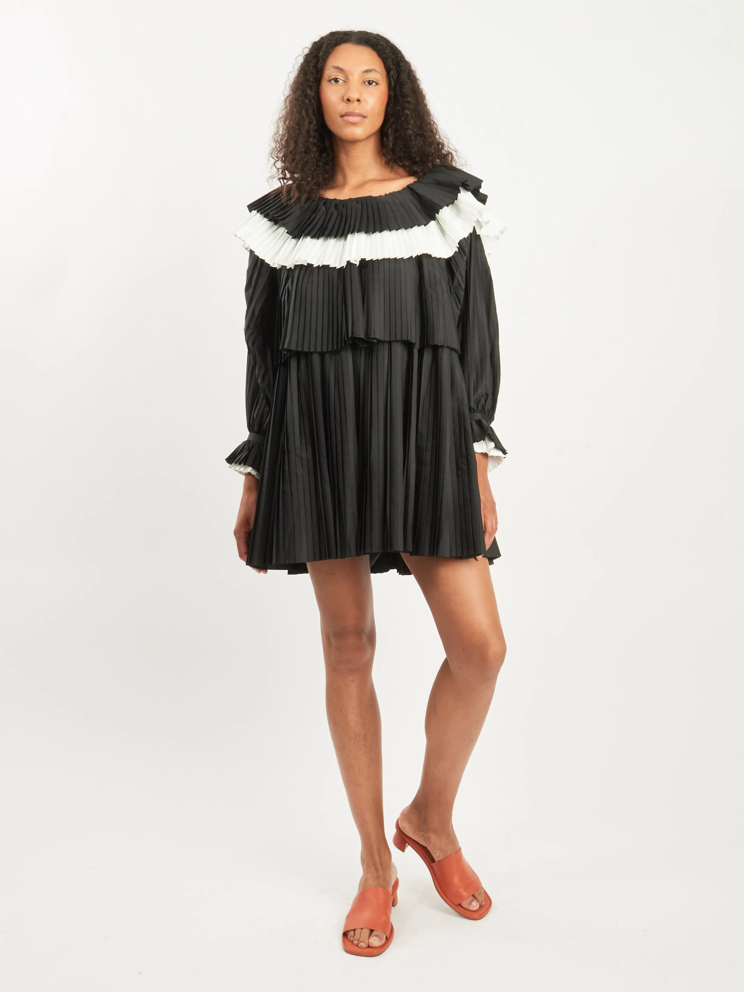 White/Black Brunch Dress