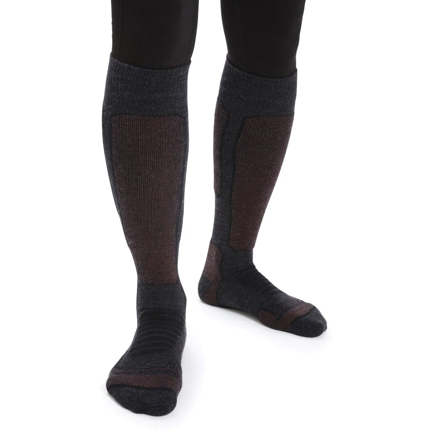 Women's Merino Ski  Medium Over the Calf Socks