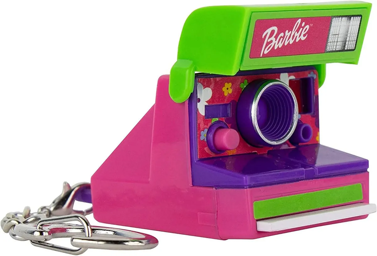 World’s Coolest Barbie Polaroid Camera Keychain