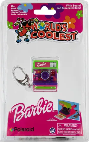 World’s Coolest Barbie Polaroid Camera Keychain