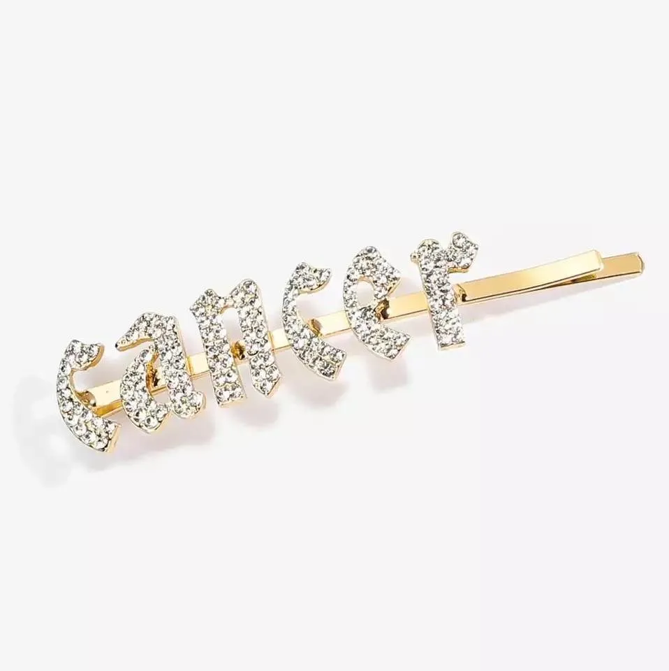 Zodiac hair slides